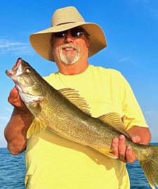 Walleye Tom Pritchard - Lake Erie - Photo courtesy NYS DEC